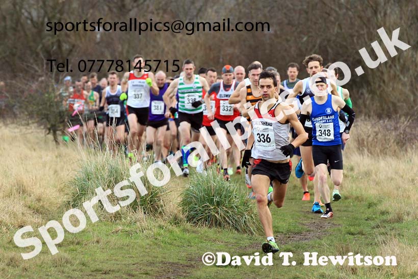 Mens 35 to 60 2022 NEMAA Open Cross Country Champs., Wallsend, Tyne and Wear. Photo: David T. Hewitson/Sports for All Pics